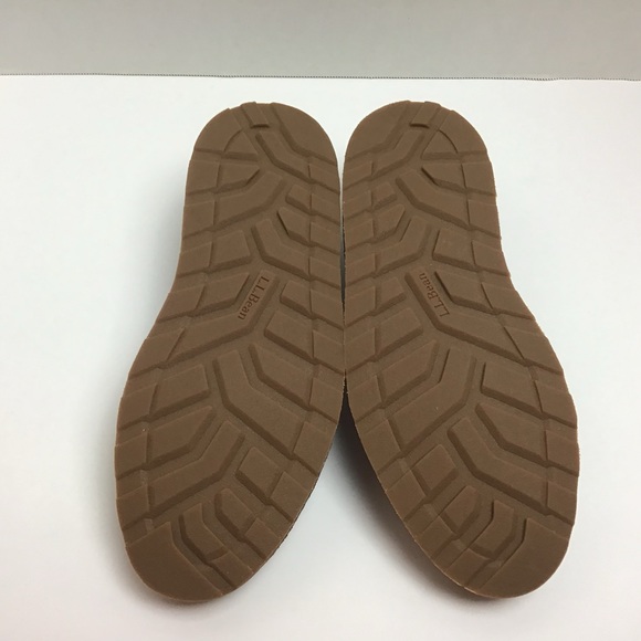 L.L. Bean Stonington nubuck slip on loafer. ID 507369. Brown. 9 - Picture 5 of 6